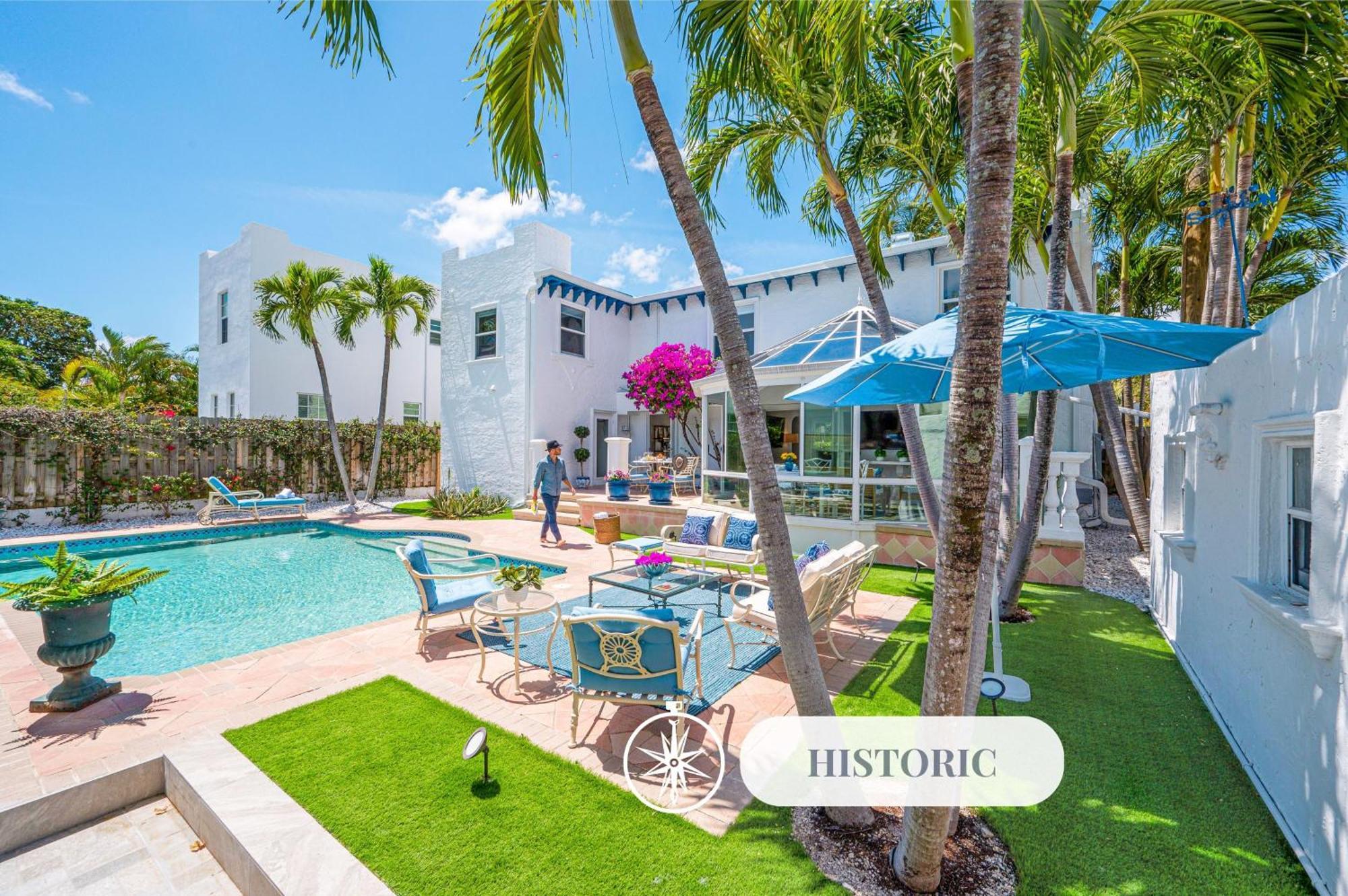 Historical Residence Heated Pool Beach Proximity Indigo Key Resldences West Palm Beach Exterior foto